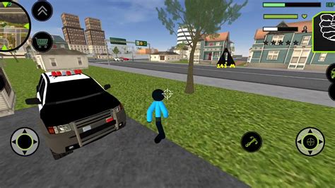 Amazing Police Stickman Rope Hero Gangster Vegas Crime Simulator