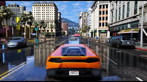 Gta V Lamborghini Huracan Pc Mod Redux And Mvga Youtube