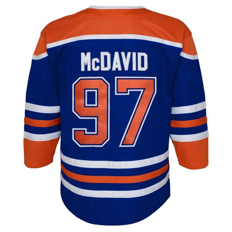 Connor Mcdavid Edmonton Oilers Toddler Royal Blue Home Jersey Ice