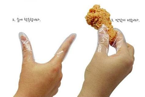 These Finger Condoms Are Designed For Messy Food