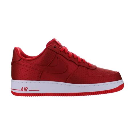 Nike Mens Nike Air Force 1 07 Lv8 Action Red White 718152 607