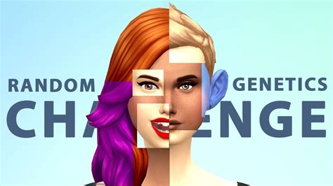 Random Genetics Challenge The Sims 4 Cas Youtube