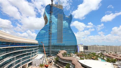 hard rock will open a guitar shaped hotel in hollywood florida cnn