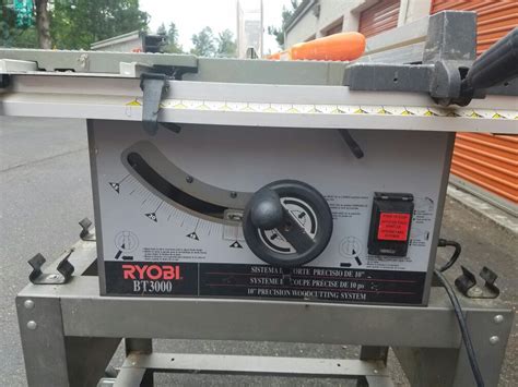 Ryobi Bt3000 Table Saw Great Shape For Sale In Bothell Wa Offerup