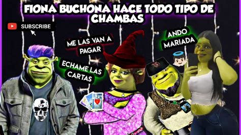 Shrek Buchon Fiona Buchona Practica Para Su Primer Jale Junto A SimÓn