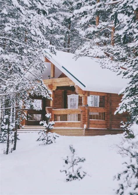 I Want This Little Get Away Cabins House In The Woods Winter Cabin
