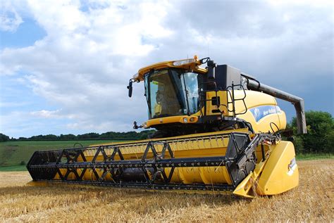 Combine Harvester Agriculture Free Photo On Pixabay Pixabay