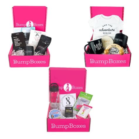 Bump Boxes Trimester Bundle Pregnancy T Box For 1st 2nd And 3rd