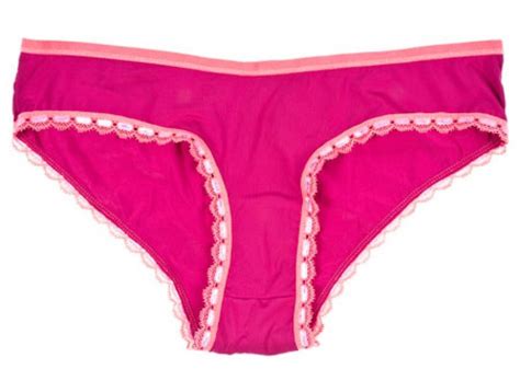 Pink Womens Panties On A White Background Free Image Download