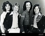 PILOT Promotional photo of UK pop group about 1974 from left: Stuart ...