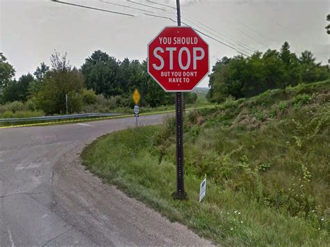 Ohio Valley News New Stop Sign In Cadiz Is Only A Suggestion