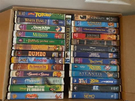 Vhs Movies Pick And Choose 1 Or More Lot 20 Etsy