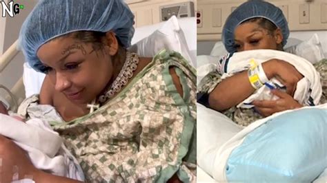 Chriseanrock Goes Live With Her Baby After Giving Birth Full Live