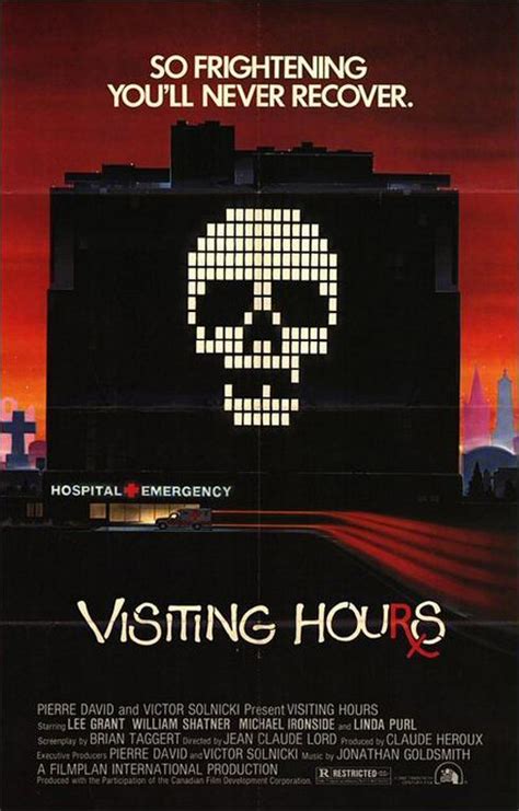 Visiting Hours 1982 80s Movie Guide