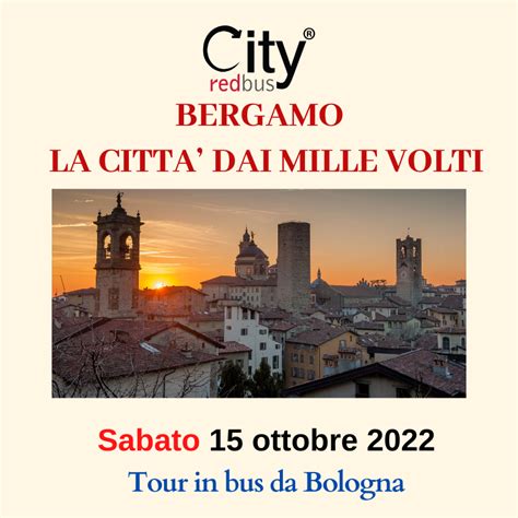 Bergamo La Citta Dai Mille Volti City Red Bus