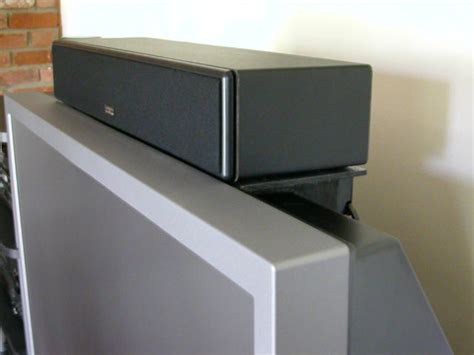 This is best used for a stereo speaker that requires a pair of stands. Center Channel Speaker Shelf for Toshiba 42H81 RPTV