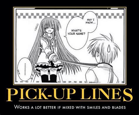 pick up lines anime amino