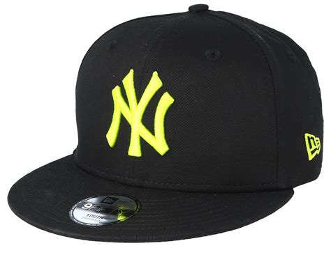 Kids New York Yankees League Essential 9fifty Blackneon Snapback New