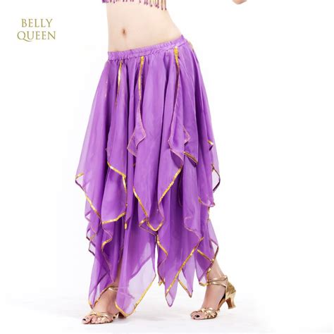 Hot Popular Cheap Belly Dance Beautiful Skirt Chiffon For Women Belly Dancing Costume On Sale
