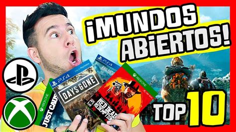 Top 10 Mejores Juegos Para Ps4 Y Xbox One De Aventura Y Mundo Abierto