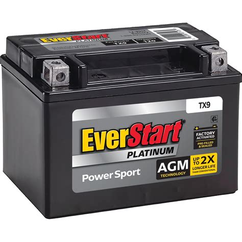 Buy Everstart Premium Agm Power Sport Battery Group Size Es Tx9 12
