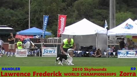 Lawrence Frederick And Zorra Skyhoundz World Championships 9252010