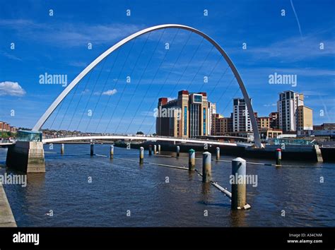 Gateshead Millennium Bridge Gateshead Near Newcastle Upon Tyne Tyne