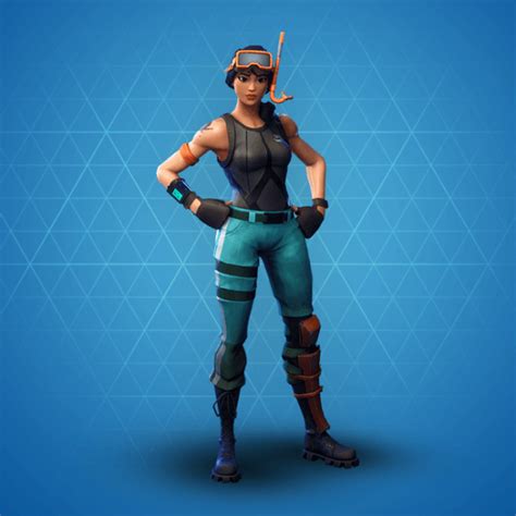 Fortnite Snorkel Ops Skin Rare Outfit Fortnite Skins