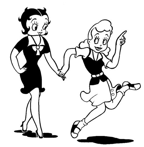 Cute Girlfriends Betty Boop X Sally Swing By Boltun On Deviantart