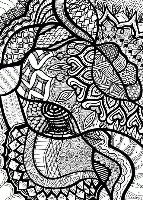 Coloring Pages Designs Patterns