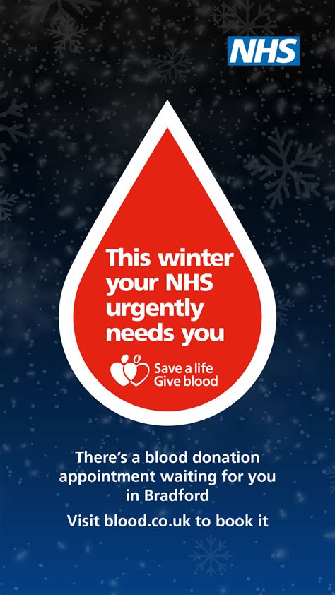Winter Posters And Flyers Nhs Blood And Transplant