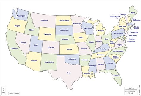 Vereinigte Staaten Usa Kostenlose Karten Kostenlose Stumme Karte