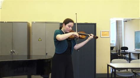 Paganini Caprice No 4 Elen Shahinans 17 Years Old Paganini Youtube