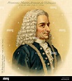 Francois-Marie Arouet Voltaire, - el poeta francés, historiador y ...