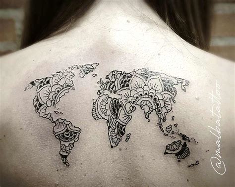 Mapamundi Tatto Tatuaje Mapamundi Tatuajes Delicados Y Tatuajes De Mapa Sexiz Pix