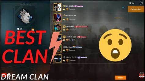 Best Clan Ever A Dream Clan For All Reality Of Duo Conqueror Youtube