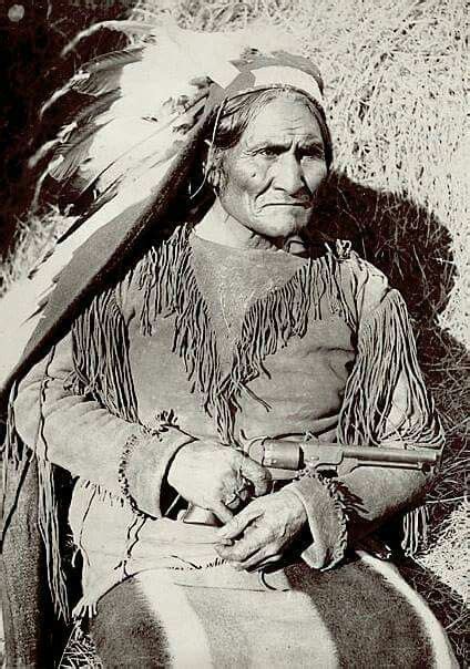 Geronimo Apache 1897 Fort Sill Oklahoma Photo By Ed Irwin Or Ga