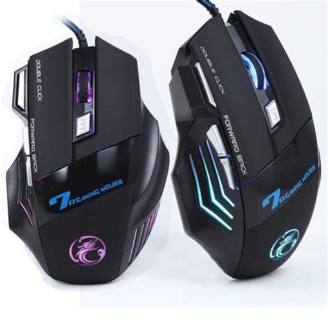 Professional Wired Gaming Mouse 7 Button 3200 Dpi Led Optical Usb Wired