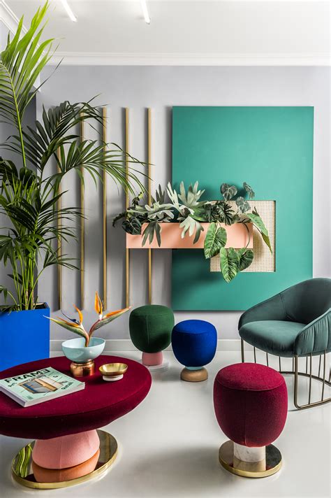 Fashion Meets Interior Design Color Block Furniture