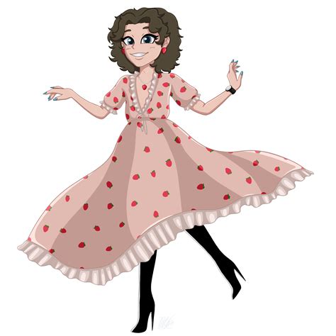 More Eret Fanart Because Why Not Strawberry Dress Gives Me Seratonin