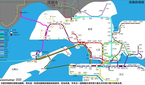 Oc Diagram Map Future Imaginary Hong Kong Mtr Map Transitdiagrams