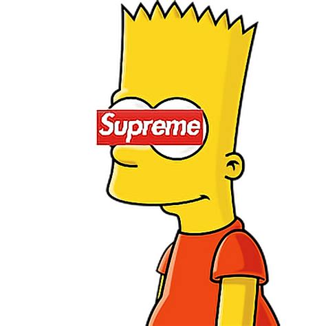 Bart Supreme Lit Esketit Hood Sticker By 🌙 Kayl33n