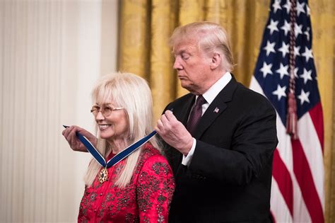 Trump Awards Medals Of Freedom To Elvis Babe Ruth And Miriam Adelson
