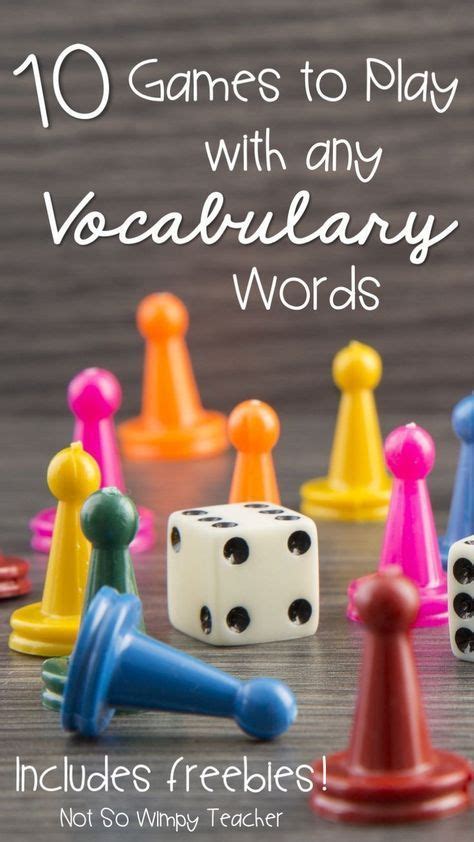 Make Your Own Vocabulary Games