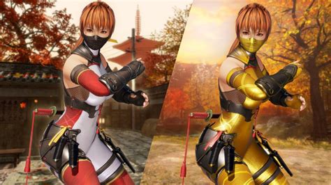 Momiji And Transforming Ninja Costumes Now Available In Doa6