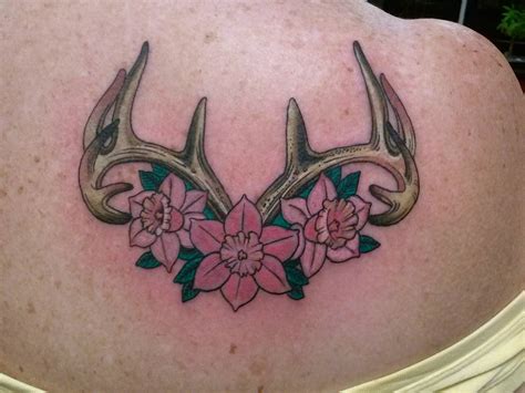 Https://tommynaija.com/tattoo/feathers Deer Antlers Tattoo Designs