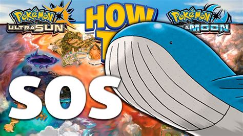HOW TO GET Wailord In Pokemon Ultra Sun And Moon YouTube