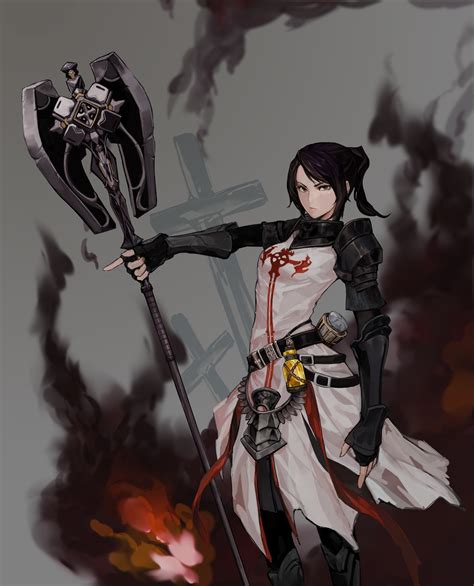 Female Priest And Inquisitor Dungeon And Fighter Drawn By Tamidro Danbooru