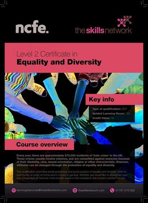 Pdf Level 2 Certificate In Equality And Diversity · Equality And