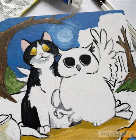 Illustrating The Owl The Pussycat Lisa Marie Art Illustration My Xxx Hot Girl